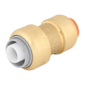 SmarteX-PEX Copper 16 x 15mm Conversion Coupling, Lead Free Brass Push-Fit