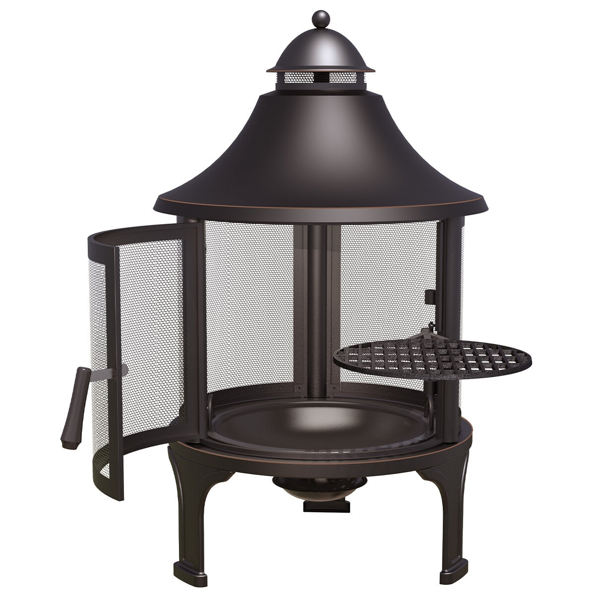 Hello Outdoors Cooking Fire Pit