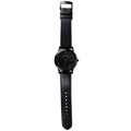 Emporio Armani Three Hand Date Black Leather Men's Watch AR1732 - SuperSaverAU - view 3
