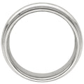 Platinum Men's Comfort Fit Milgrain Band - SuperSaverAU - view 3
