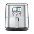 Breville Chef Plus Air Fryer 4.8L - Silver - 12 Presets, LCD Display, Silicone Mat - LAF600BSS