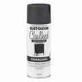 Rust-Oleum Charcoal Ultra Matt Spray Paint 340g Solvent Easy Application - SuperSaverAU - view 1