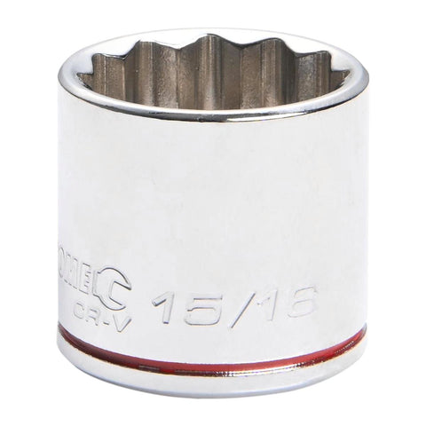 Kincrome 15 16 3 8 Square Drive Socket - Chrome Vanadium Steel - Durable - SuperSaverAU - view 1