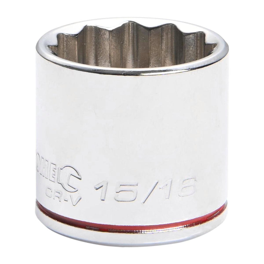 Kincrome 15 16 3 8 Square Drive Socket - Chrome Vanadium Steel - Durable - SuperSaverAU - view 1