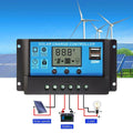 20A Solar Charge Controller for 12V and 24V Systems with LCD and Dual USB - view 4