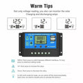 20A Solar Charge Controller for 12V and 24V Systems with LCD and Dual USB - view 5