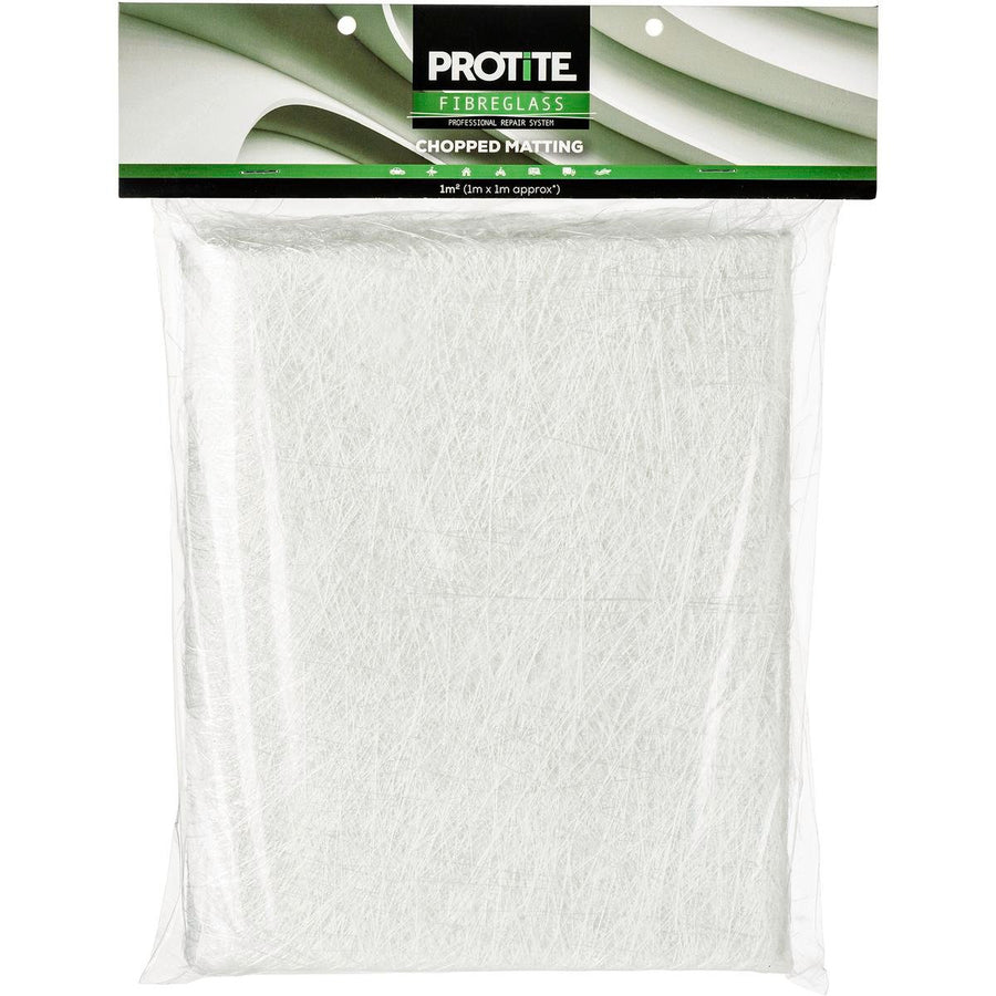 Protite Fibreglass Chopped Matting 1x1m Durable Repair Material - SuperSaverAU - view 1