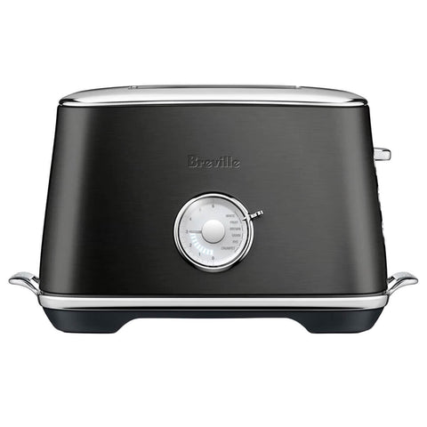 Breville Toast Select Luxe 2 Slice Toaster - Black Stainless Steel, LED Browning Indicator - BTA735BST4JAN1