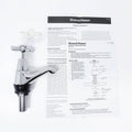 Shaw & Mason Chrome Easy Clean Pillar Tap 9L/min, 3 Star WELS