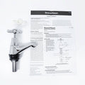 Shaw Mason Chrome Easy Clean Pillar Tap - 67mm x 173mm - Cold Water Indicator - SuperSaverAU - view 5