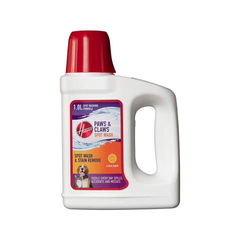 Hoover Paws Claws Spot Wash Solution - 1L - Carpet & Textile Cleaner - SuperSaverAU - view 1