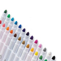 21 Colour Acrylic Paint Marker Pens, Permanent Waterproof Pens for Stone, Glass, Metal and Fabric - view 2