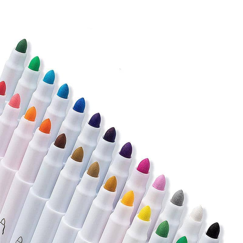 21 Colour Acrylic Paint Marker Pens, Permanent Waterproof Pens for Stone, Glass, Metal and Fabric - view 2