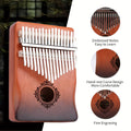 21 Key Beginner Thumb Piano Portable Kalimba for Kids and Adults Music Practice - view 5