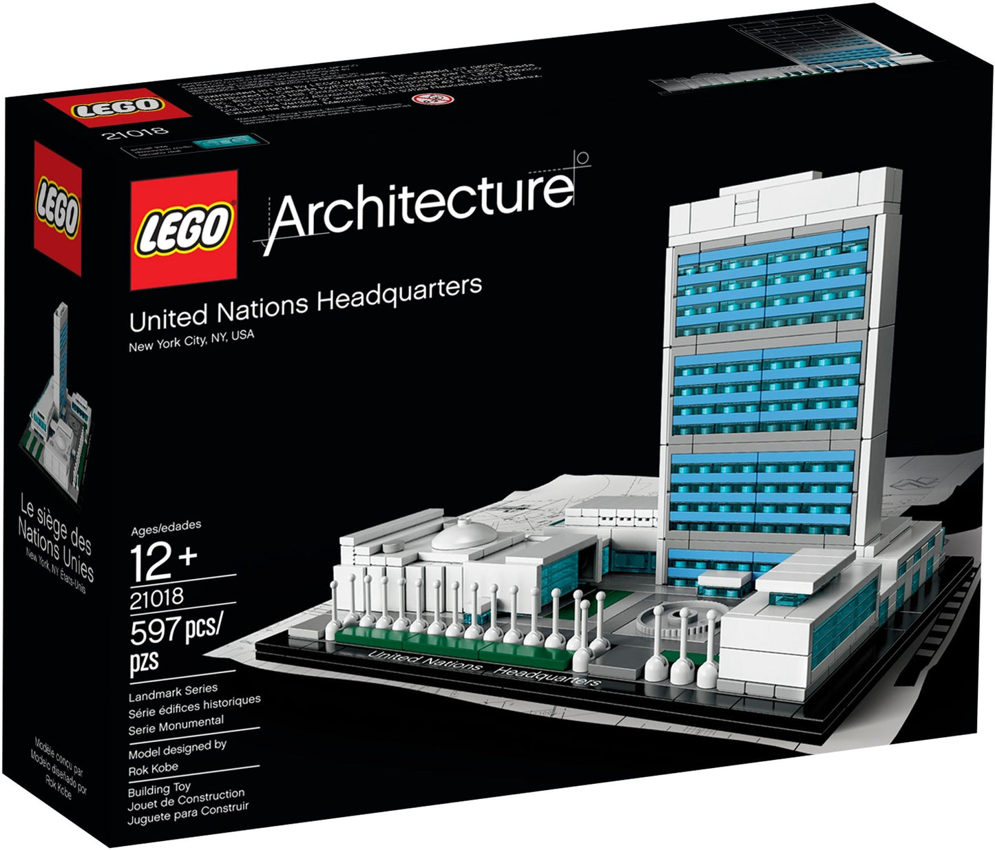 LEGO Architector 21018 United Nations Headquarters- Auzzi Store