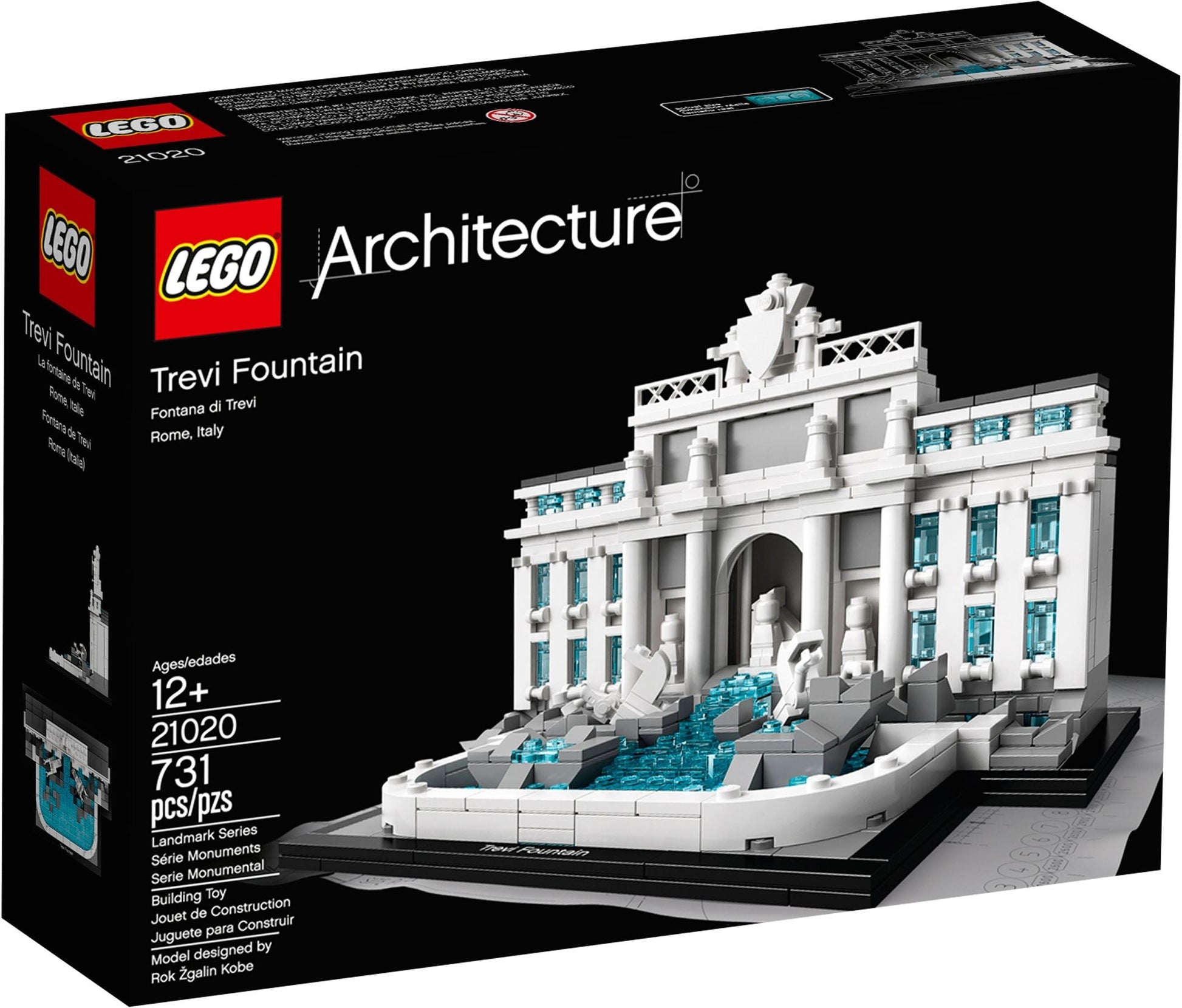 LEGO 21020 ARCHITECTURE - TREVI BRUNNEN- Auzzi Store