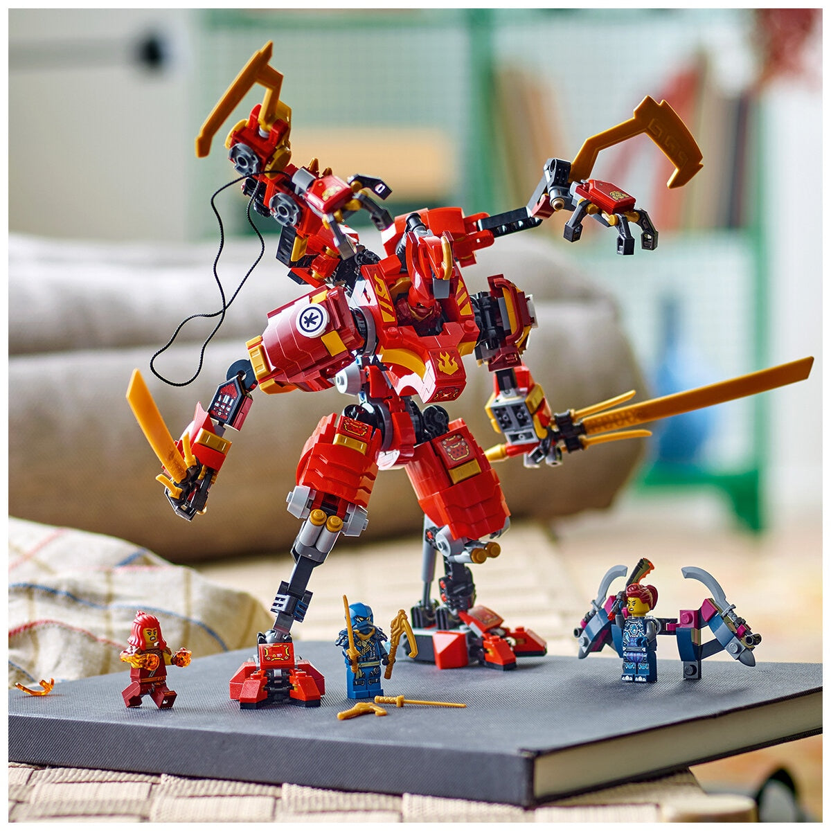 LEGO NINJAGO Kai's Ninja Climber Mech 71812 - SuperSaverAU - view 3