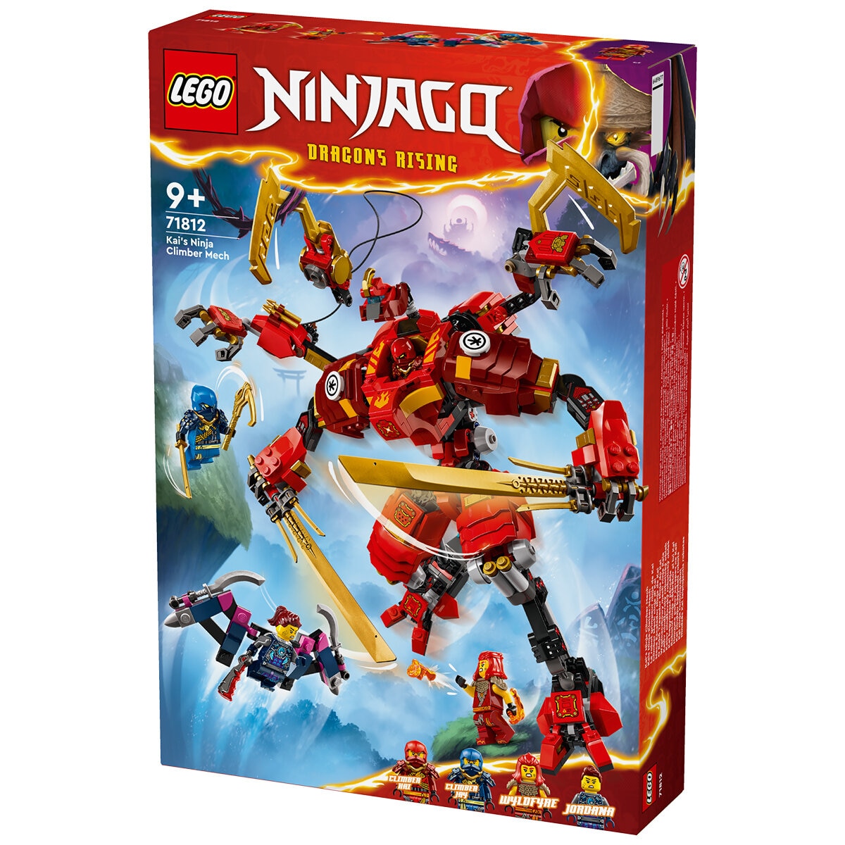 LEGO NINJAGO Kai's Ninja Climber Mech 71812