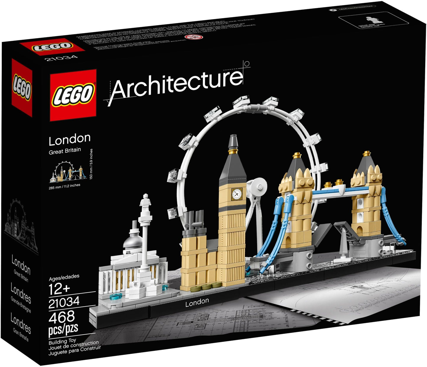 LEGO 21034 Architecture London- Auzzi Store