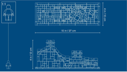 LEGO 21041 Architecture Great Wall of China Model Kit