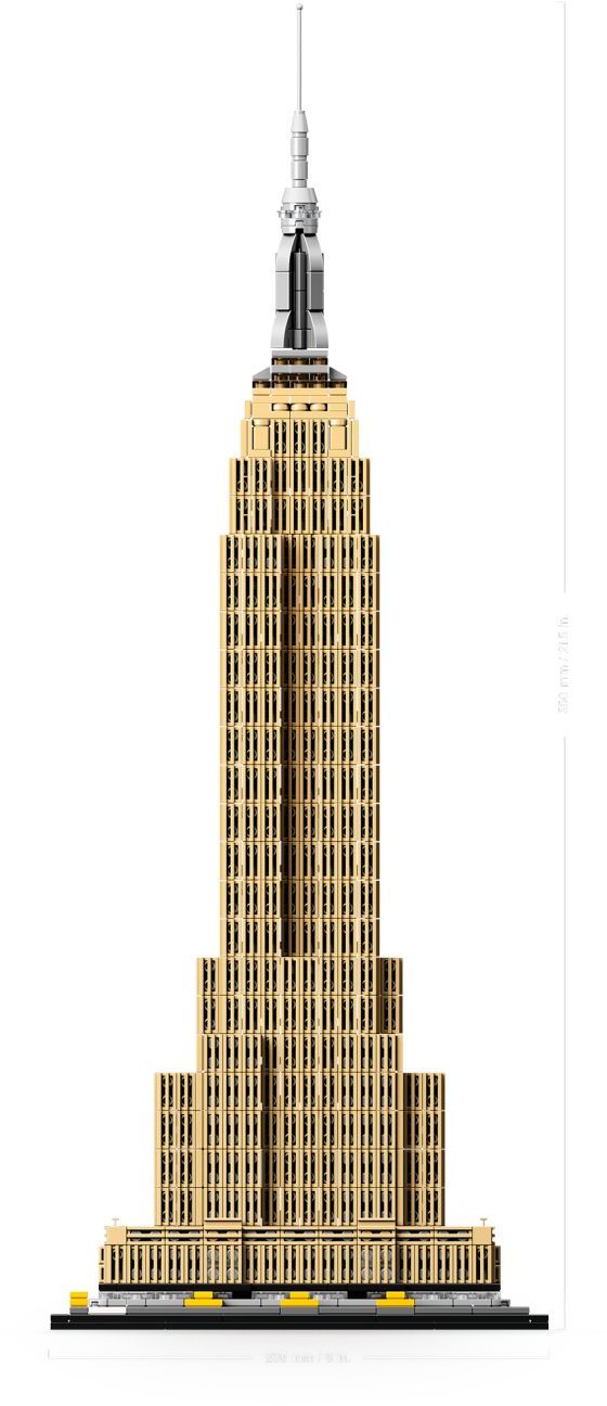 LEGO 21046 Empire State Building Architecture Set NYC Skyline Model - SuperSaverAU - view 3