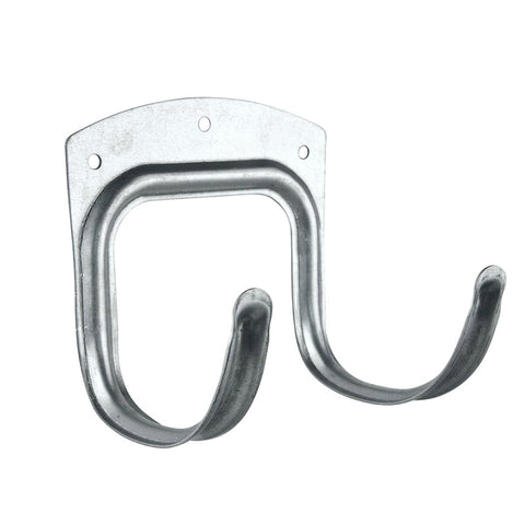 Pinnacle Large Galvanised Double Utility Hook 5 Pack - Metal - Rust Resistant - Organise Tools - SuperSaverAU - view 1