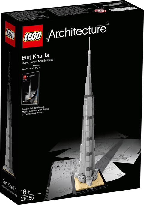 LEGO 21055 Burj Khalifa Architecture Model Kit - SuperSaverAU - view 1