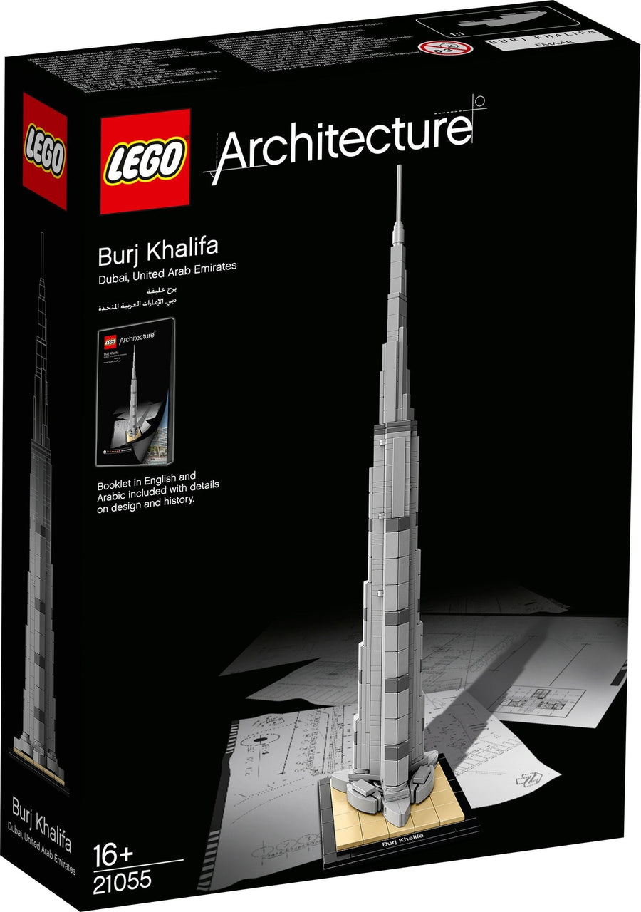 LEGO 21055 Burj Khalifa Architecture Model Kit - SuperSaverAU - view 1