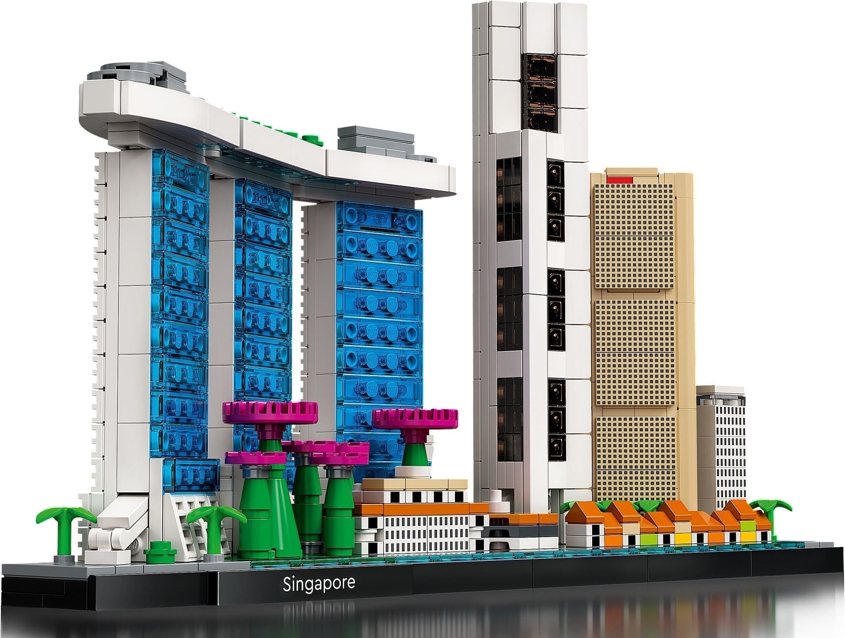 Lego 21057 Architecture Singapore - SuperSaverAU - view 2