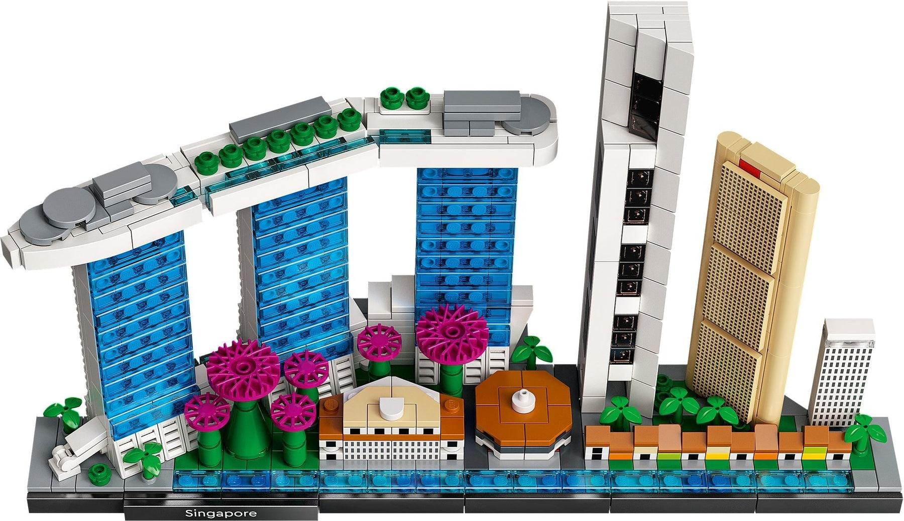 Lego 21057 Architecture Singapore - SuperSaverAU - view 3
