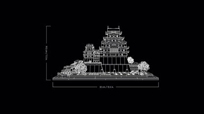 LEGO Architecture Landmarks Collection: Himeji Castle 21060 Building Set