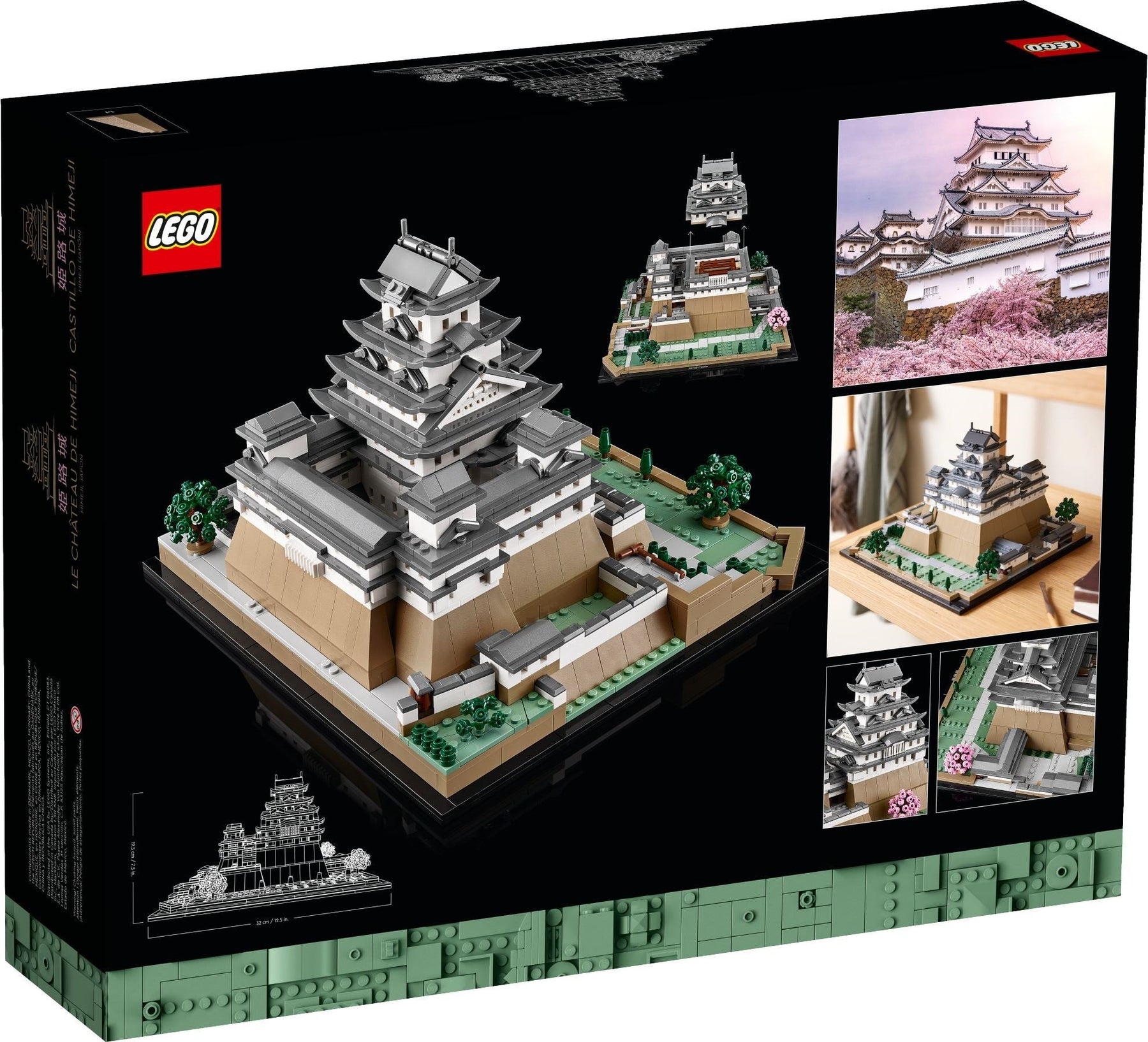 LEGO Architecture Landmarks Collection: Himeji Castle 21060 Building Set - SuperSaverAU - view 7