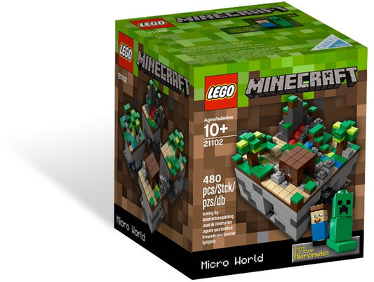 LEGO 21102 Minecraft, Micro World- Auzzi Store