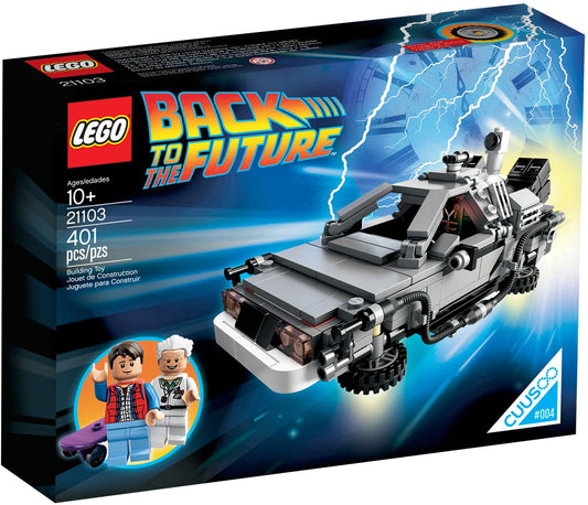 LEGO Ideas 21103 Back to The Future The DeLorean Time Machine- Auzzi Store