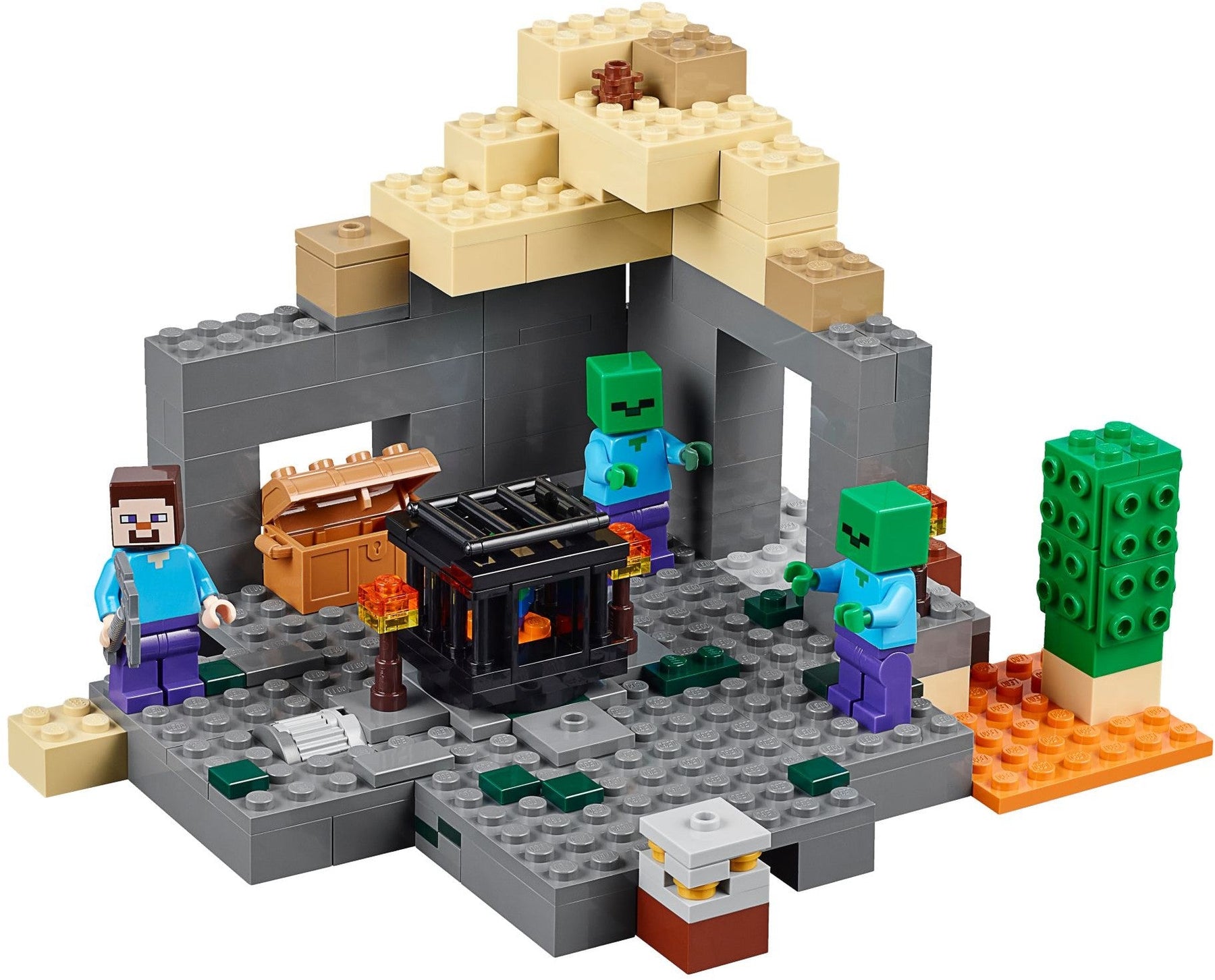 LEGO 21119 The Dungeon Minecraft Zombie Spawner Set - SuperSaverAU - view 1