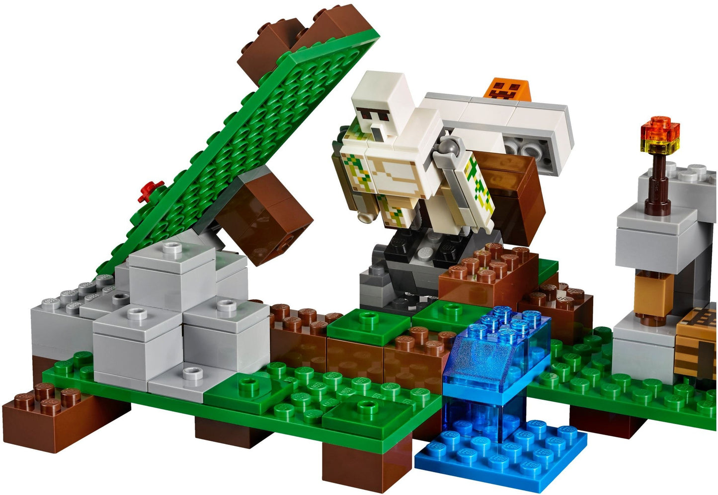 LEGO 21123 The Iron Golem Minecraft Set