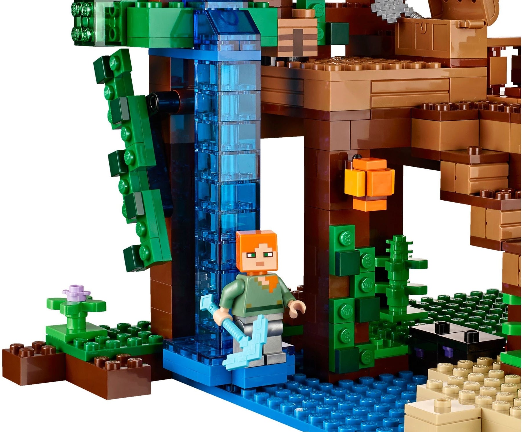 LEGO 21125 Minecraft The Jungle Tree House - SuperSaverAU - view 5