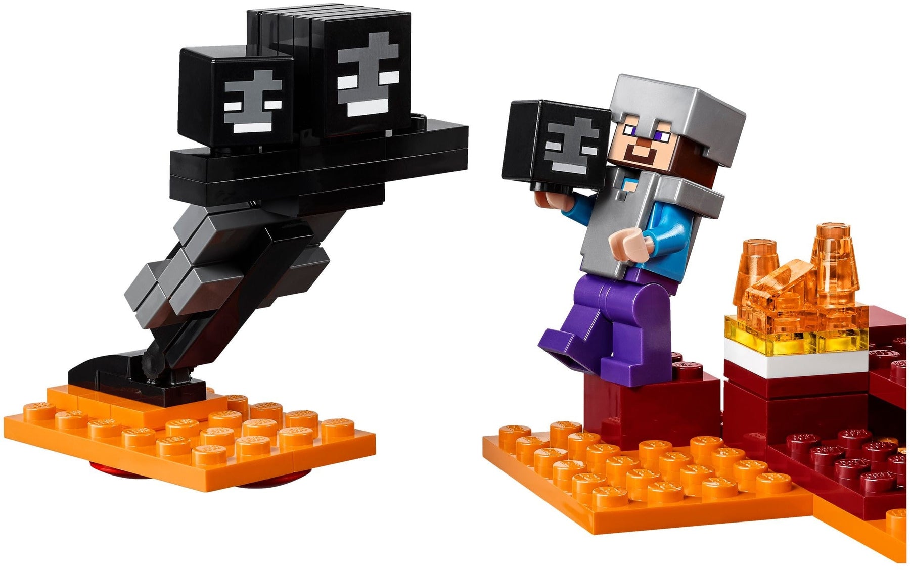LEGO 21126 The Wither - Minecraft Nether Fortress Battle - SuperSaverAU - view 6