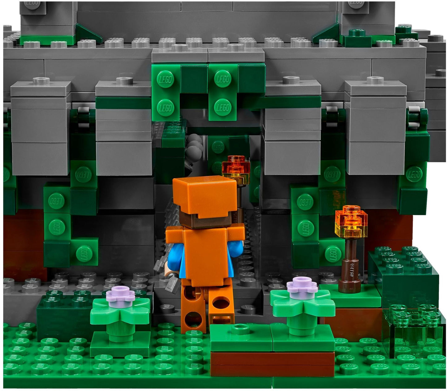 LEGO 21132 Minecraft Jungle Temple with Steve & Ocelot