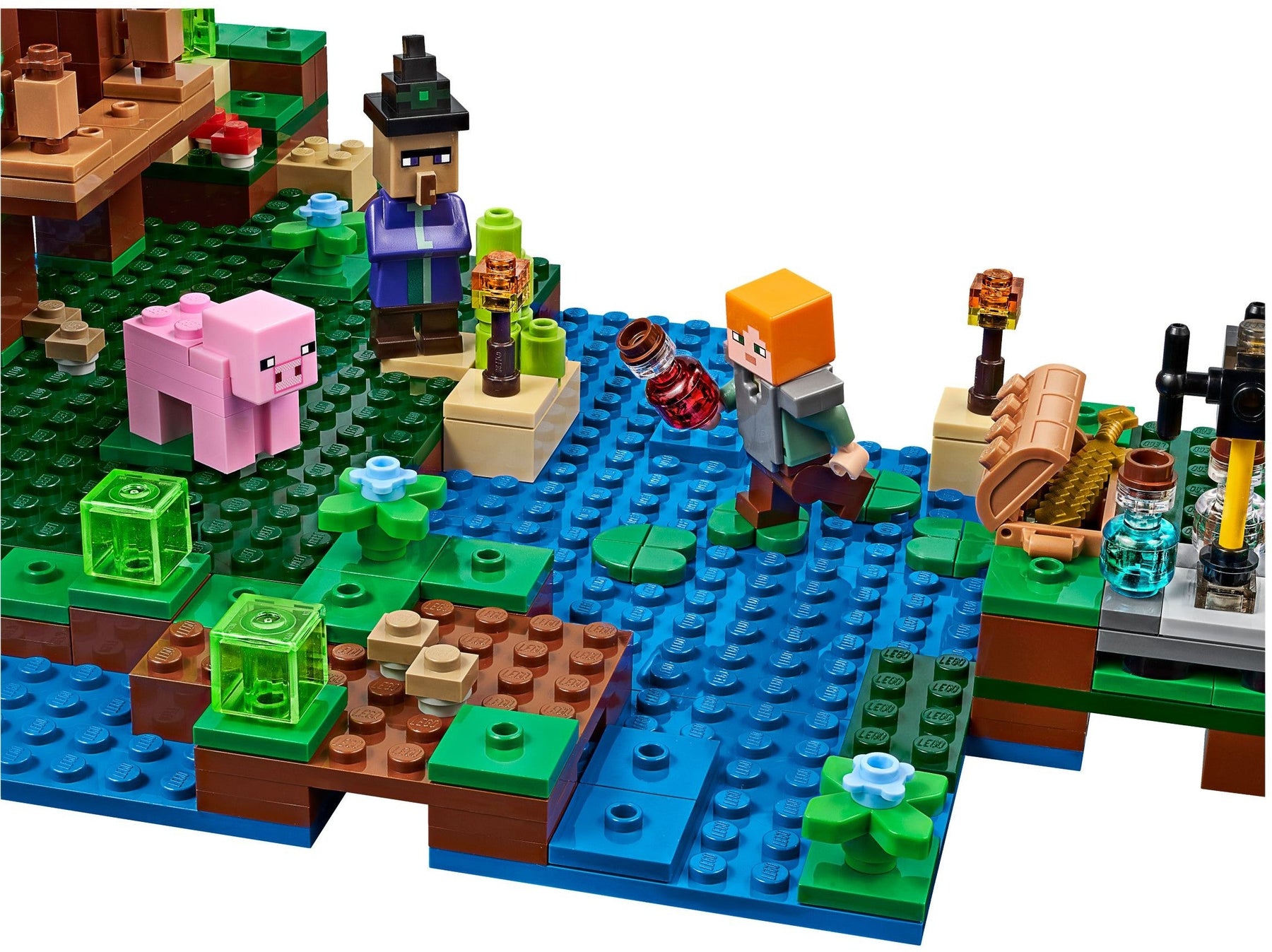 LEGO 21133 Minecraft The Witch Hut: Swamp Adventure - SuperSaverAU - view 5