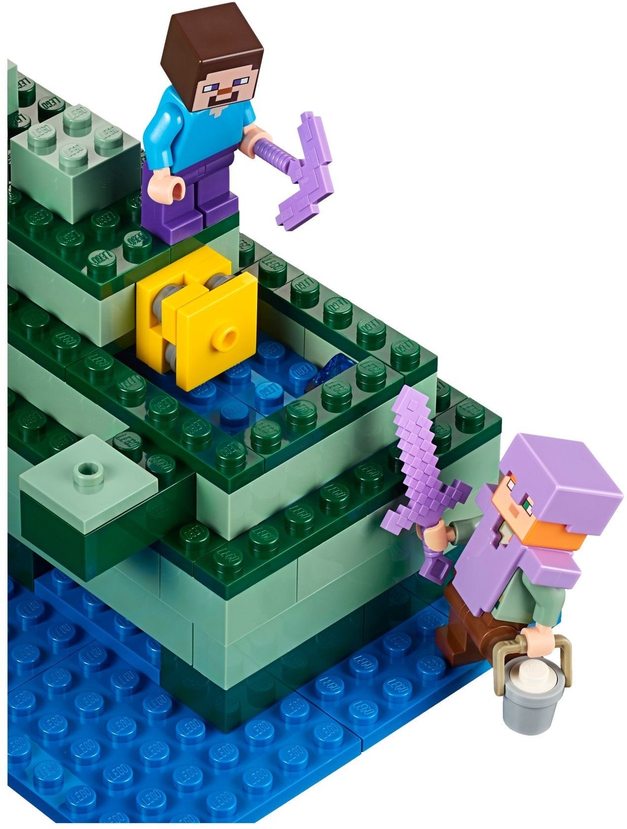 LEGO 21136 Minecraft Ocean Monument Set - SuperSaverAU - view 6