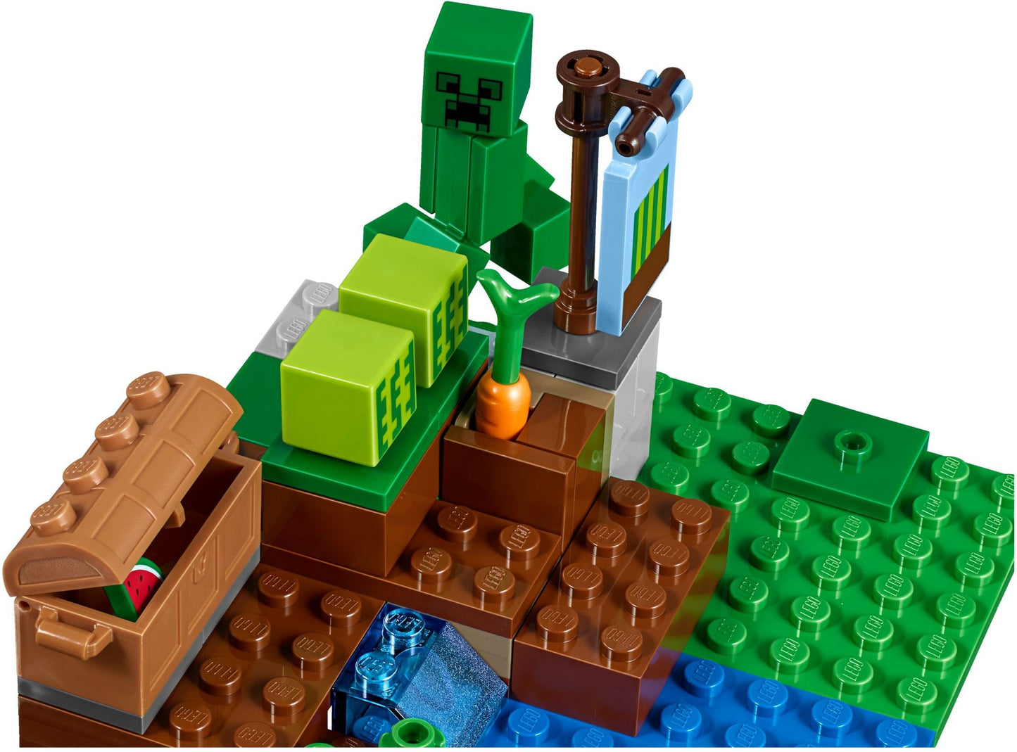 LEGO 21138 Minecraft The Melon Farm Building Set