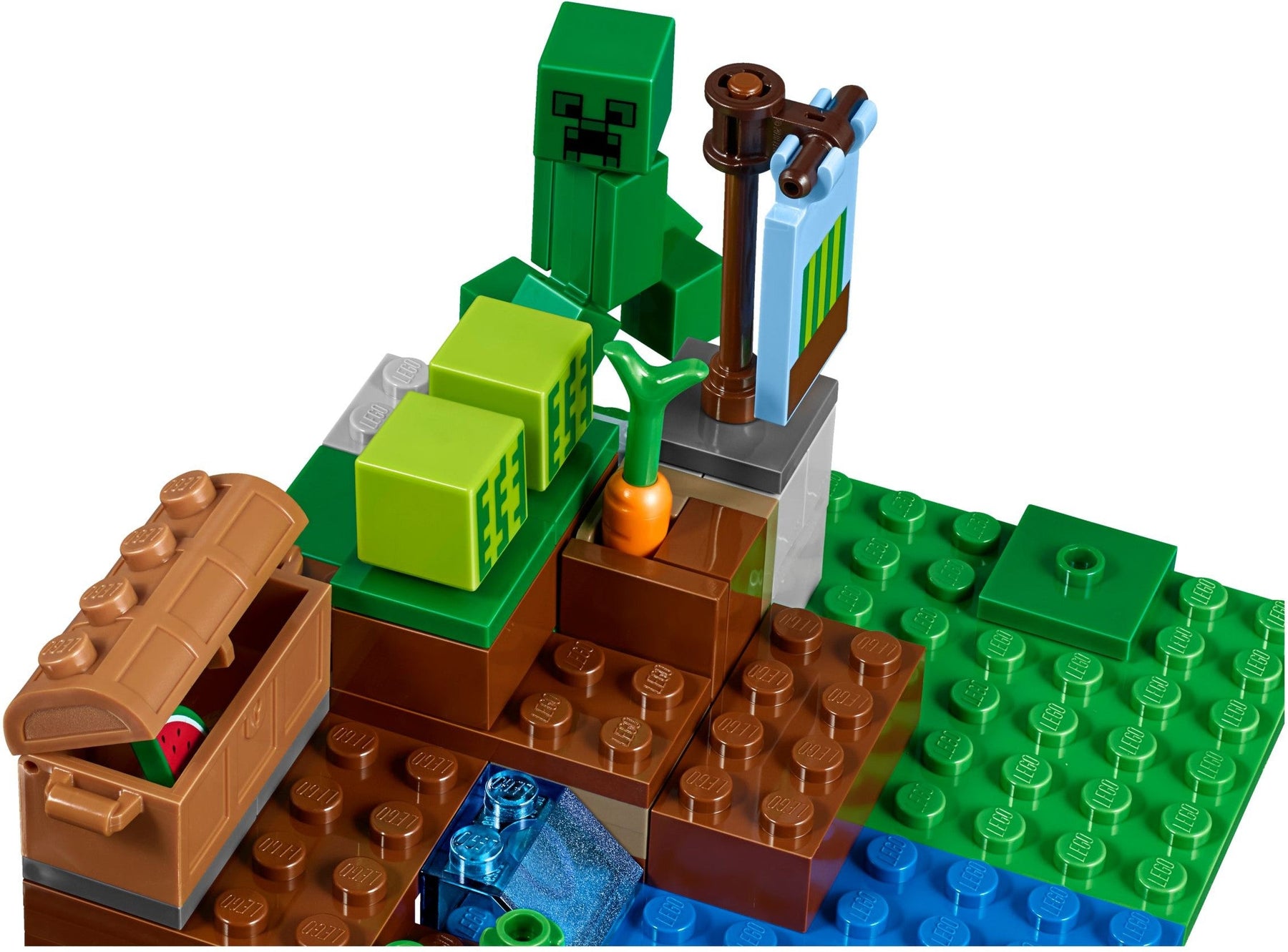 LEGO 21138 Minecraft The Melon Farm Building Set - SuperSaverAU - view 4