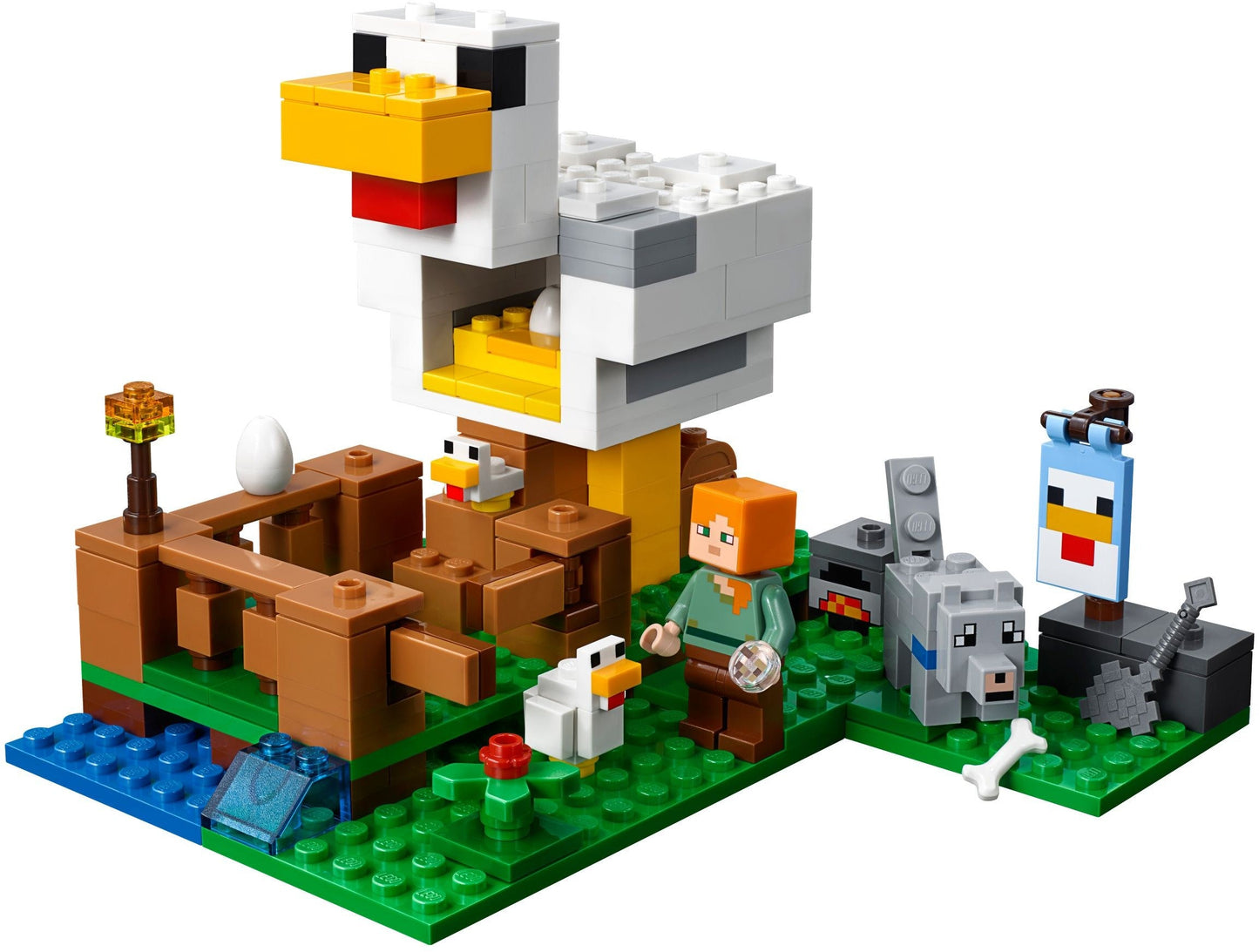 LEGO 21140 Minecraft Chicken Coop Playset