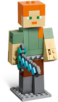 LEGO 21149 Minecraft Alex BigFig with Chicken Action Figure Toy - SuperSaverAU - view 3