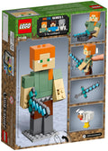 LEGO 21149 Minecraft Alex BigFig with Chicken Action Figure Toy - SuperSaverAU - view 4