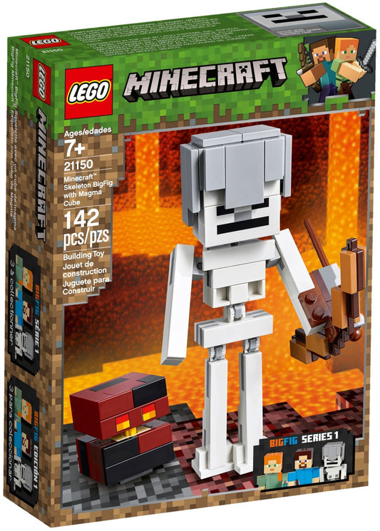 LEGO 21150 Minecraft Skeleton BigFig & Magma Cube