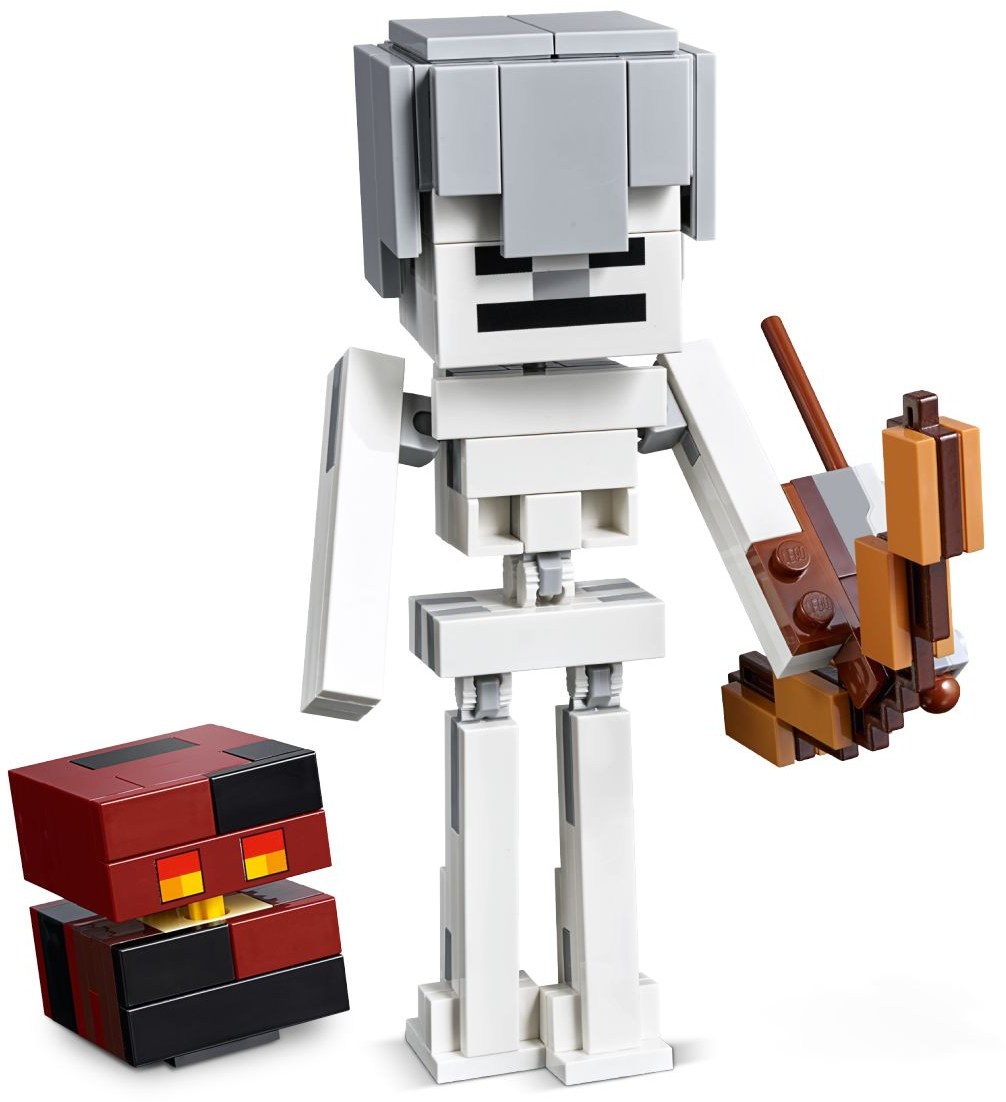 LEGO 21150 Minecraft Skeleton BigFig & Magma Cube
