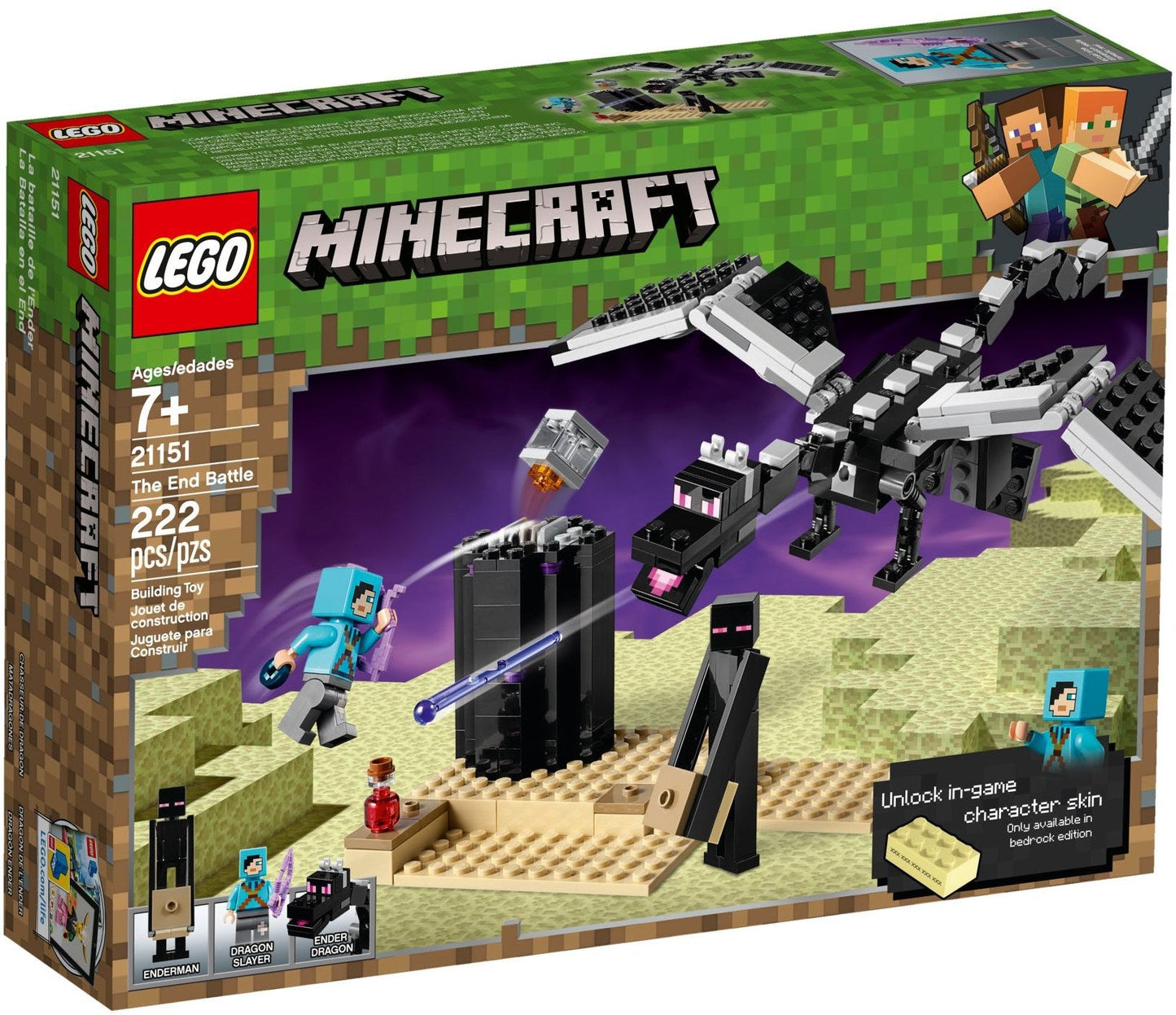 LEGO 21151 The End Battle: Ender Dragon Fight