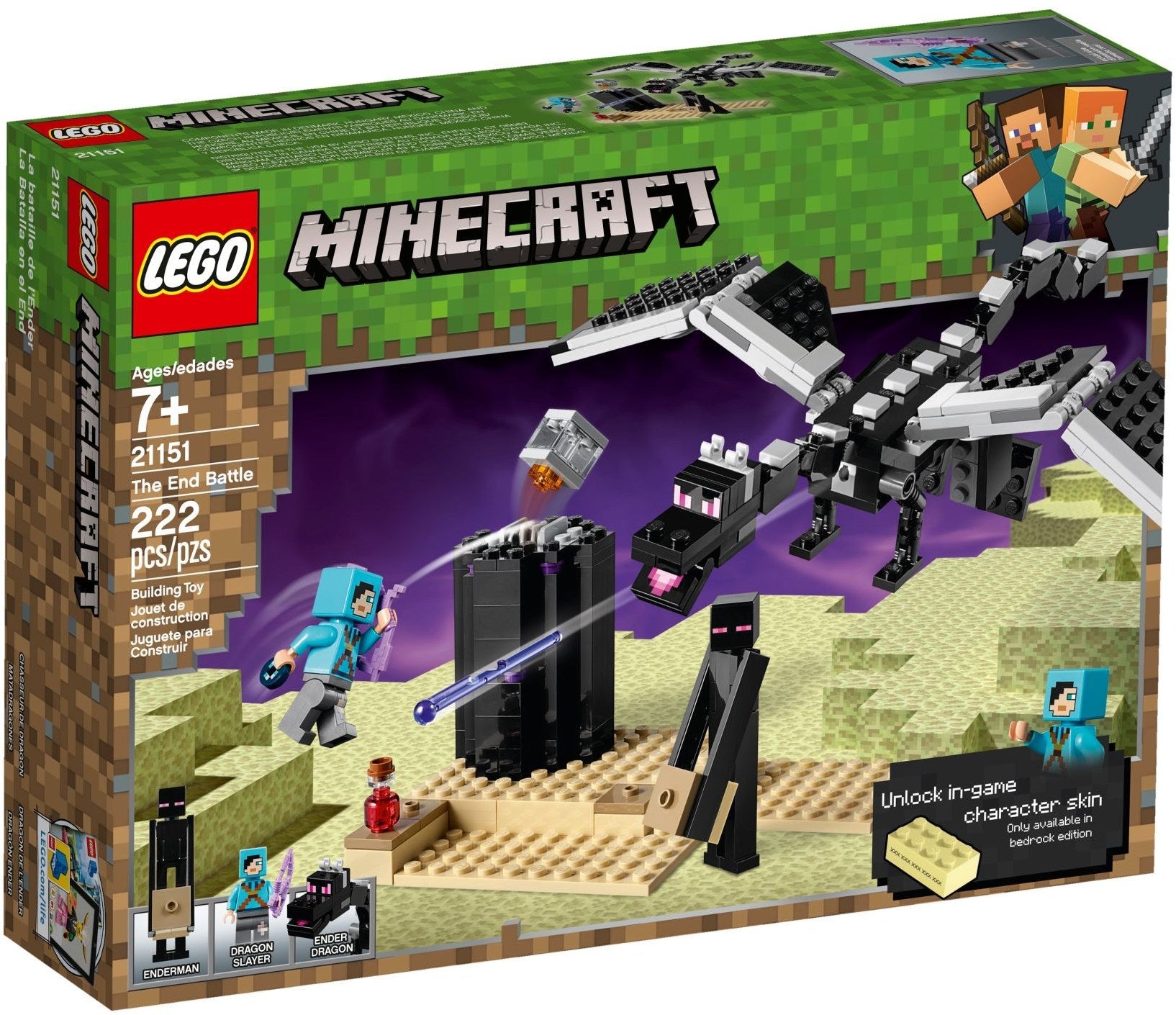 LEGO 21151 The End Battle: Ender Dragon Fight - SuperSaverAU - view 1